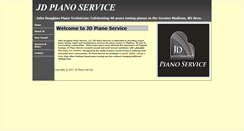 Desktop Screenshot of jdpianoservice.com